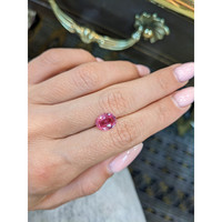 2.16 Ct. Padparadscha Sapphire from Ceylon (Sri Lanka) Life Style