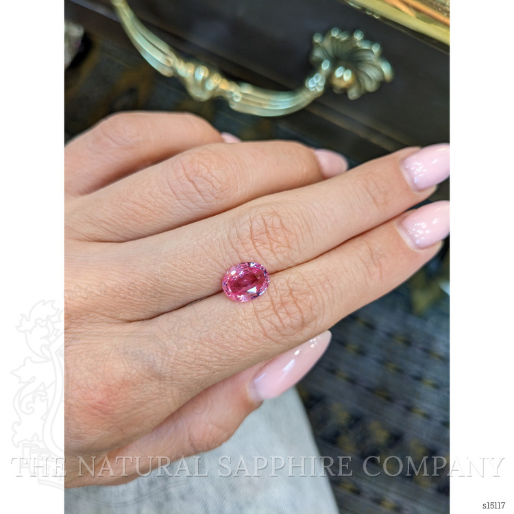 2.16 Ct. Padparadscha Sapphire from Ceylon (Sri Lanka)