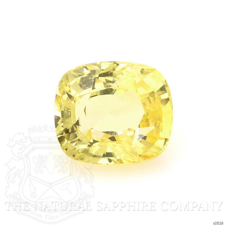 4.08 Ct. Yellow Sapphire from Ceylon (Sri Lanka)
