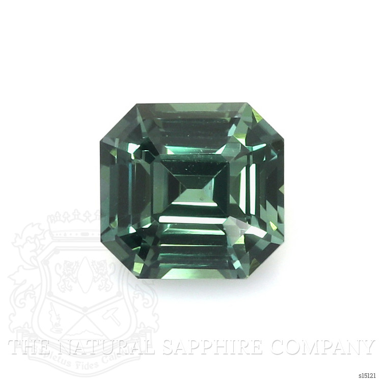 2.14 Ct. Bluish Green Sapphire from Ceylon (Sri Lanka)