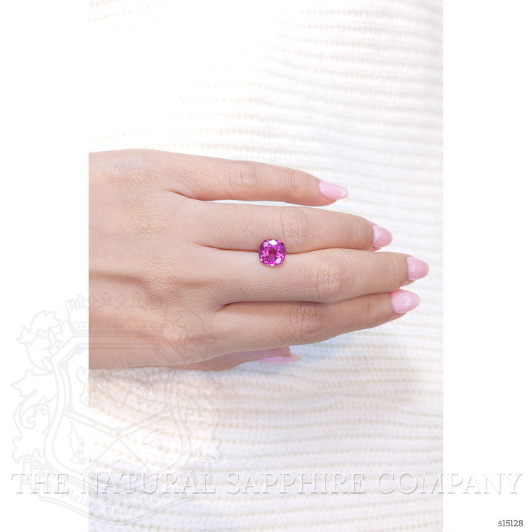 2.63 Ct. Purplish Pink Sapphire from Ceylon (Sri Lanka)