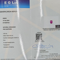 3.08 Ct. Sapphire from Ceylon (Sri Lanka) Scan Report