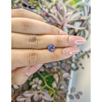1.42 Ct. Violet Sapphire from Ceylon (Sri Lanka) Life Style