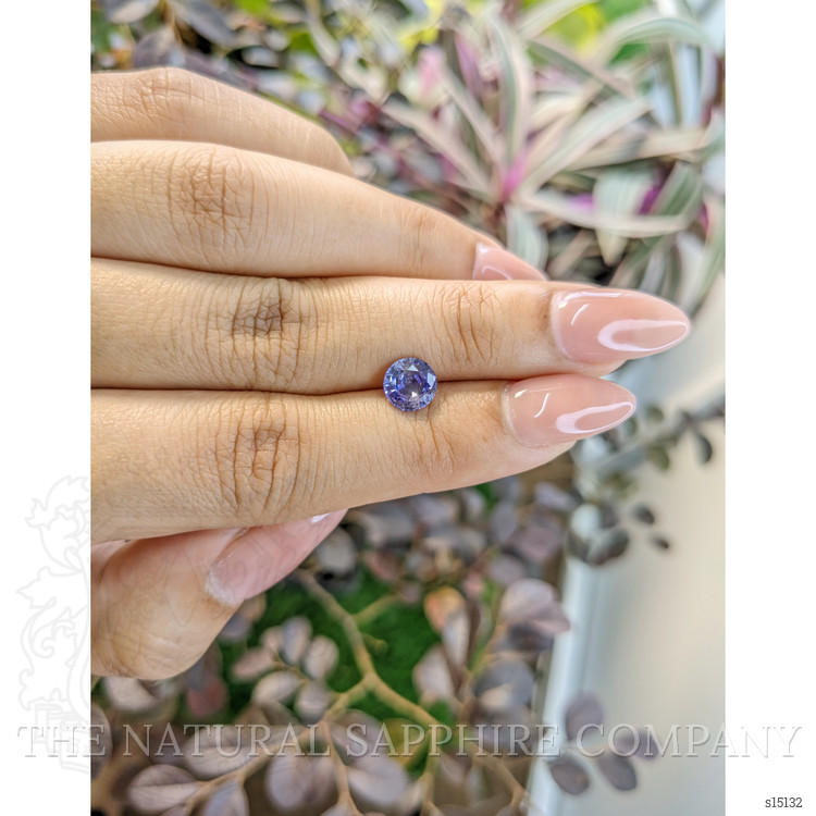 1.42 Ct. Violet Sapphire from Ceylon (Sri Lanka)