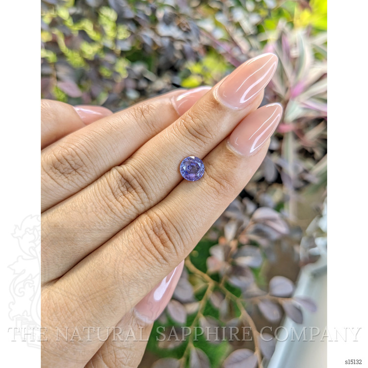 1.42 Ct. Violet Sapphire from Ceylon (Sri Lanka)