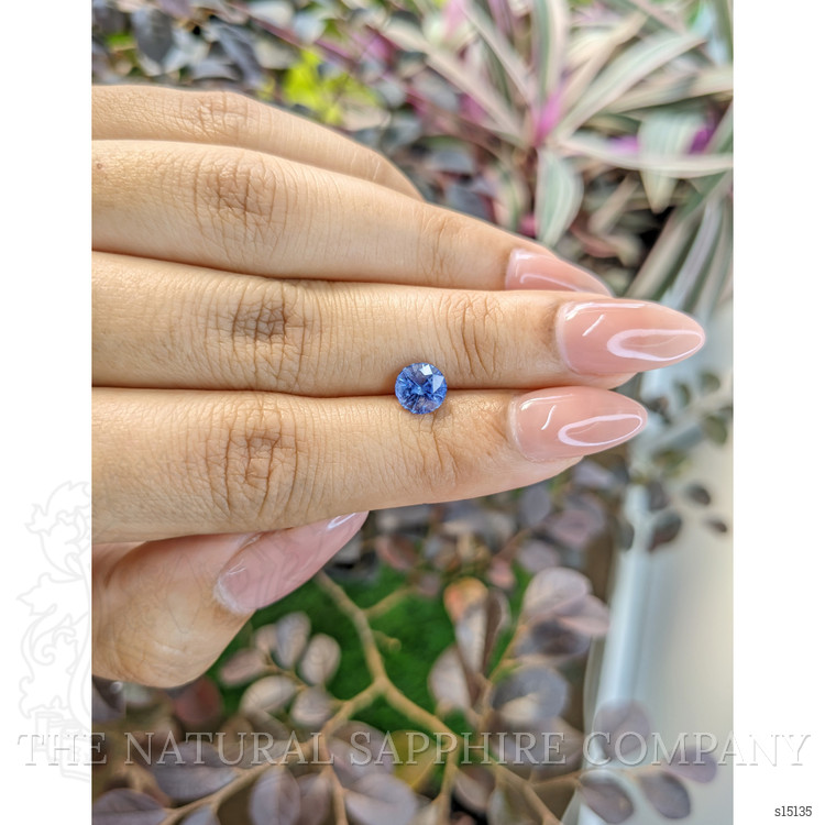 1.41 Ct. Blue Sapphire from Ceylon (Sri Lanka)