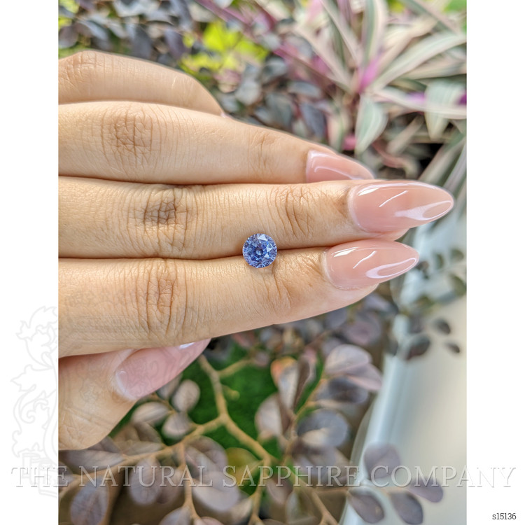 1.86 Ct. Blue Sapphire from Ceylon (Sri Lanka)