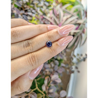 1.27 Ct. Purplish Blue Sapphire from Ceylon (Sri Lanka) Life Style