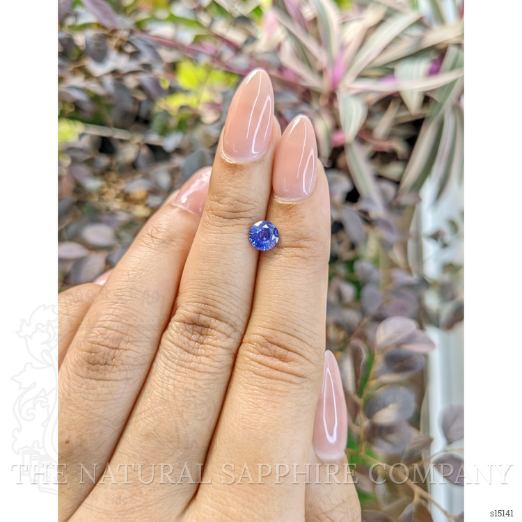 0.93 Ct. Blue Sapphire from Ceylon (Sri Lanka)