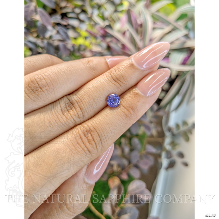 1.30 Ct. Violet Sapphire from Ceylon (Sri Lanka)