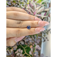 1.32 Ct. Blue Sapphire from Ceylon (Sri Lanka) Life Style