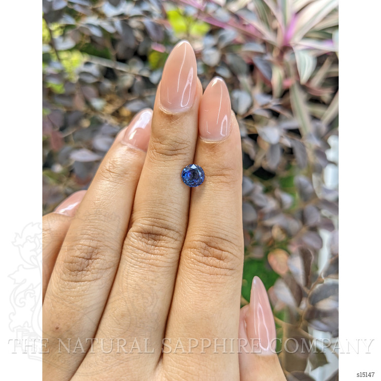 1.32 Ct. Blue Sapphire from Ceylon (Sri Lanka)