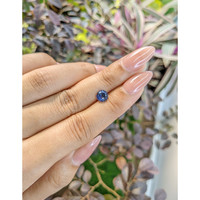1.32 Ct. Blue Sapphire from Ceylon (Sri Lanka) Life Style