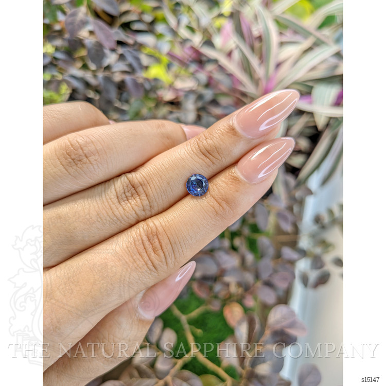 1.32 Ct. Blue Sapphire from Ceylon (Sri Lanka)
