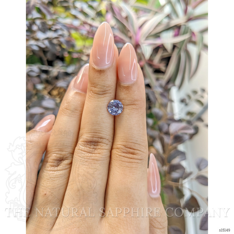 1.46 Ct. Violet Sapphire from Ceylon (Sri Lanka)