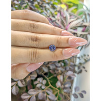 1.46 Ct. Violet Sapphire from Ceylon (Sri Lanka) Life Style