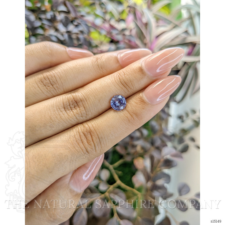 1.46 Ct. Violet Sapphire from Ceylon (Sri Lanka)