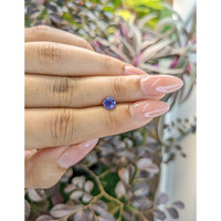 0.84 Ct. Blue Sapphire from Ceylon (Sri Lanka) Life Style