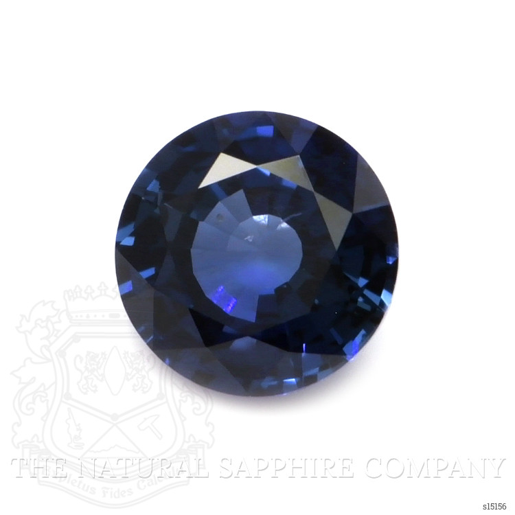 0.57 Ct. Blue Sapphire from Ceylon (Sri Lanka)