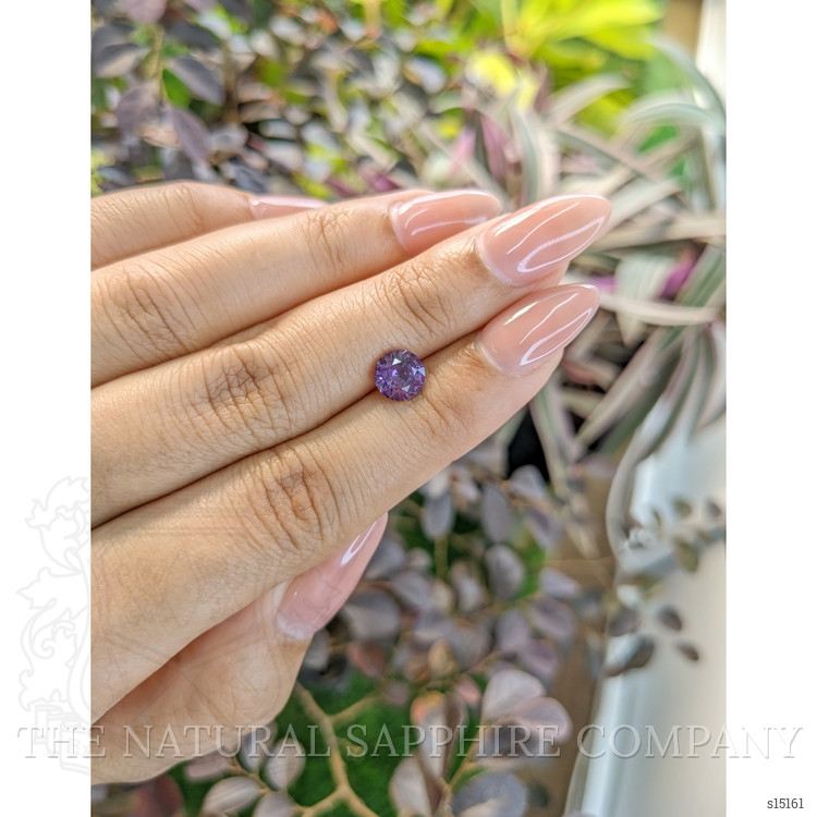 1.49 Ct. Purple Sapphire from Ceylon (Sri Lanka)