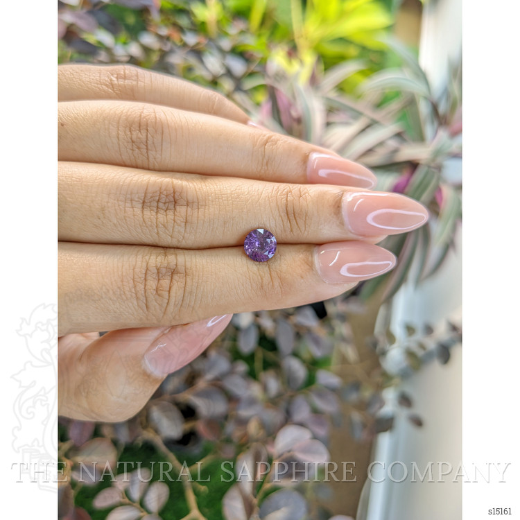 1.49 Ct. Purple Sapphire from Ceylon (Sri Lanka)