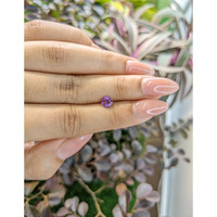 0.73 Ct. Pinkish Purple Sapphire from Ceylon (Sri Lanka) Life Style