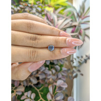 1.85 Ct. Bi Color Sapphire from Ceylon (Sri Lanka) Life Style