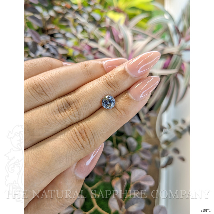 1.85 Ct. Bi Color Sapphire from Ceylon (Sri Lanka)