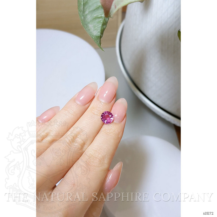 2.50 Ct. Pinkish Purple Sapphire from Madagascar