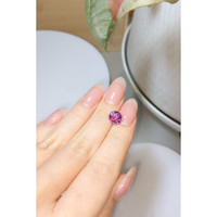 3.04 Ct. Pinkish Purple Sapphire from Ceylon (Sri Lanka) Life Style