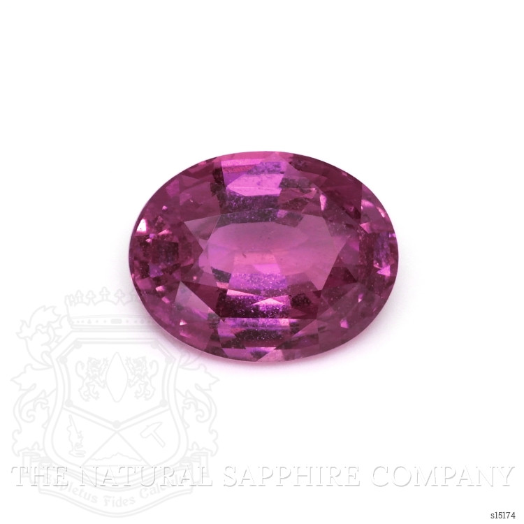 3.06 Ct. Purplish Pink Sapphire from Ceylon (Sri Lanka)