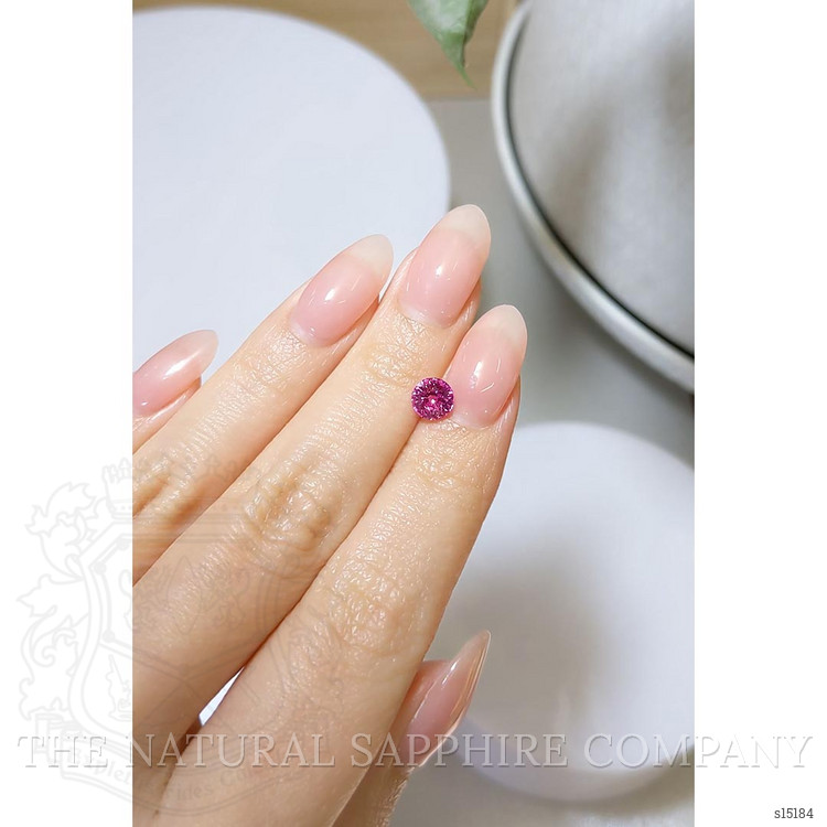 1.22 Ct. Pink Sapphire from Ceylon (Sri Lanka)
