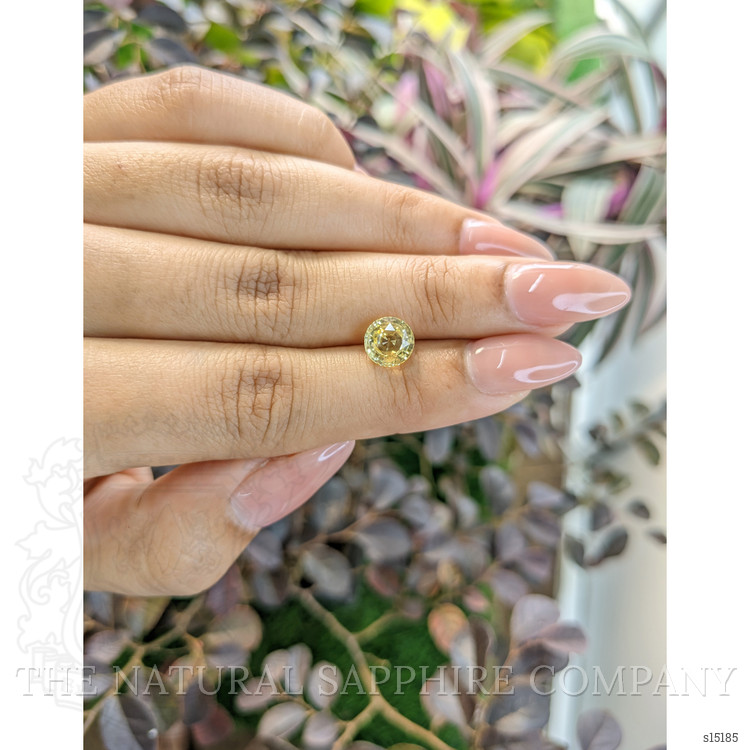 2.13 Ct. Yellow Sapphire from Ceylon (Sri Lanka)