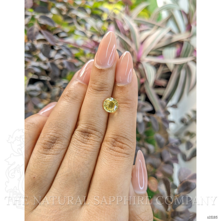 2.13 Ct. Yellow Sapphire from Ceylon (Sri Lanka)
