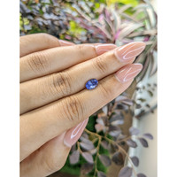 1.29 Ct. Blue Sapphire from Ceylon (Sri Lanka) Life Style