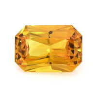 1.75 Ct. Yellowish Orange Sapphire from Ceylon (Sri Lanka) Video