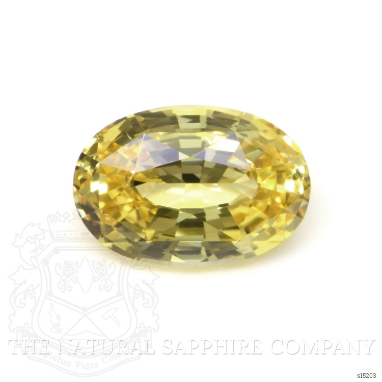 2.01 Ct. Yellow Sapphire from Ceylon (Sri Lanka)