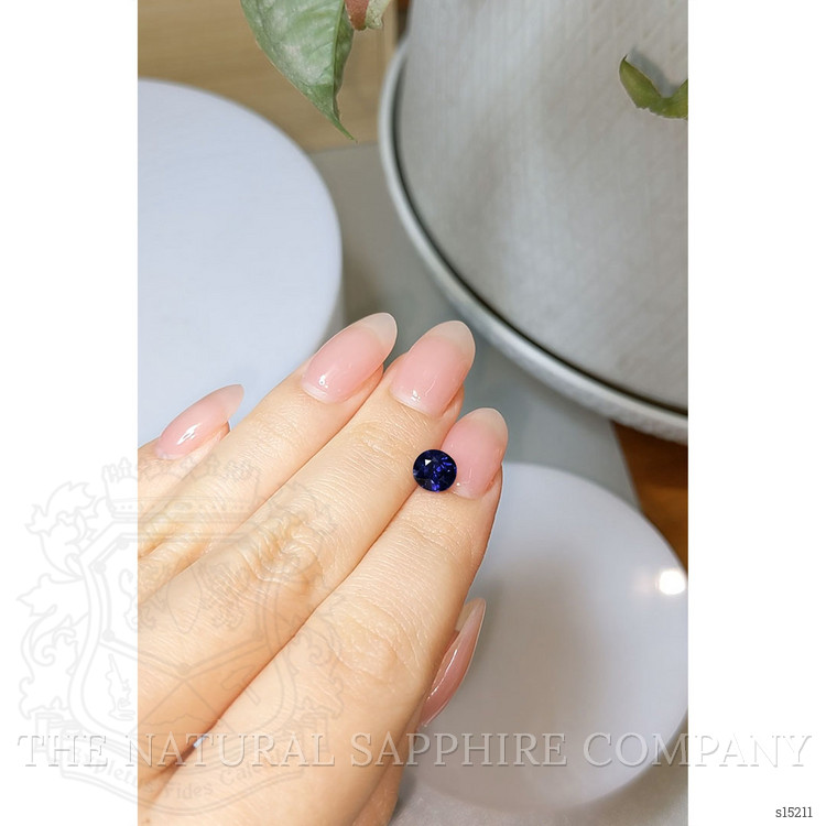 1.60 Ct. Blue Sapphire from Ceylon (Sri Lanka)