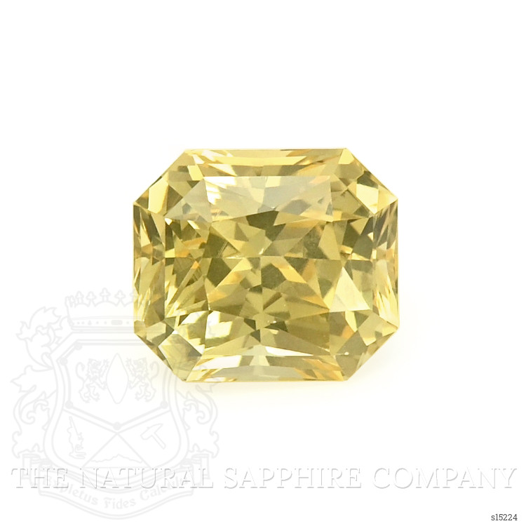 1.67 Ct. Yellow Sapphire from Ceylon (Sri Lanka)