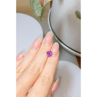 2.13 Ct. Purple Sapphire from Ceylon (Sri Lanka) Life Style