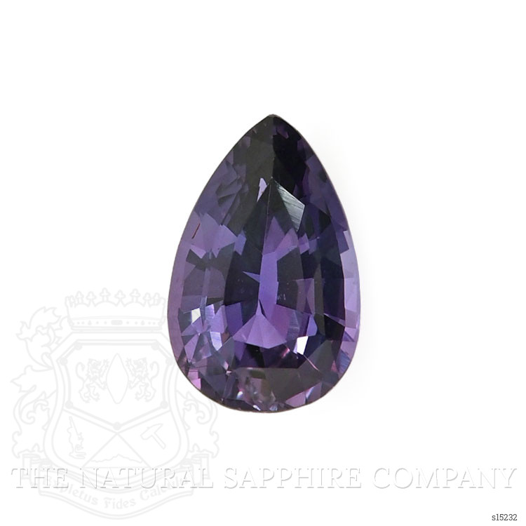 1.76 Ct. Purple Sapphire from Ceylon (Sri Lanka)
