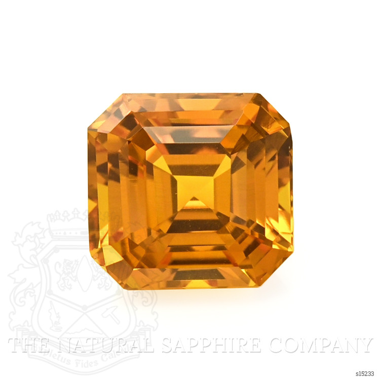 2.38 Ct. Orange Sapphire from Ceylon (Sri Lanka)