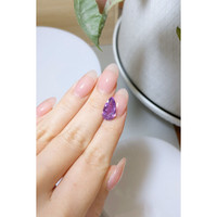 4.17 Ct. Pinkish Purple Sapphire from Ceylon (Sri Lanka) Life Style