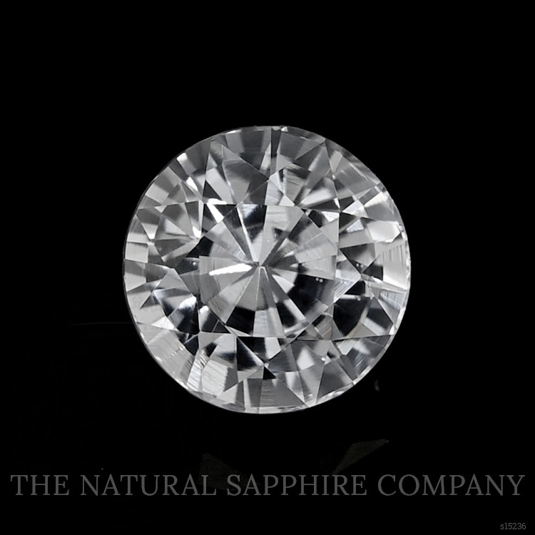 1.15 Ct. White Sapphire from Ceylon (Sri Lanka)