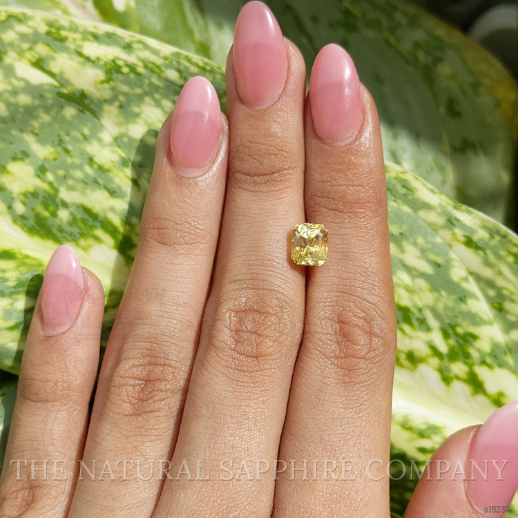 2.44 Ct. Yellow Sapphire from Ceylon (Sri Lanka)