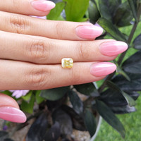 2.44 Ct. Yellow Sapphire from Ceylon (Sri Lanka) Life Style