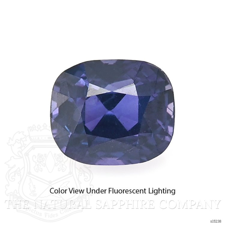 1.54 Ct. Color Change Sapphire from Ceylon (Sri Lanka)