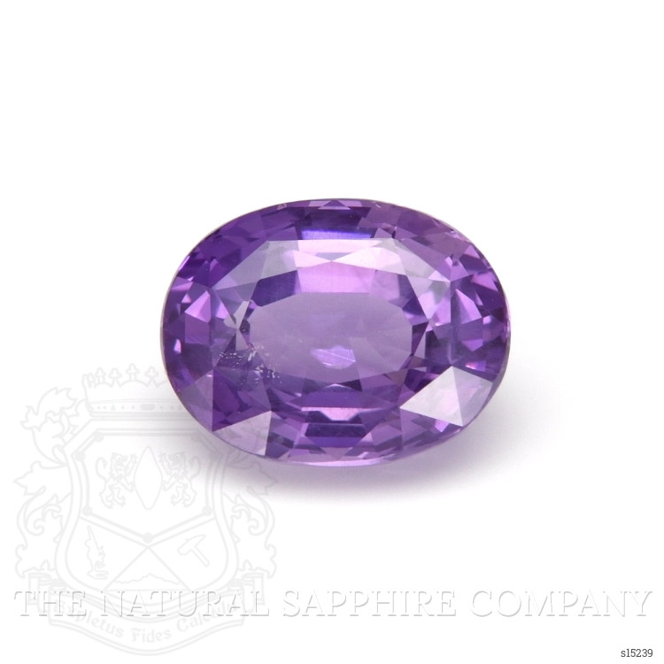 4.19 Ct. Purple Sapphire from Ceylon (Sri Lanka)