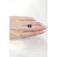 5.37 Ct. Purple Sapphire from Ceylon (Sri Lanka) Life Style