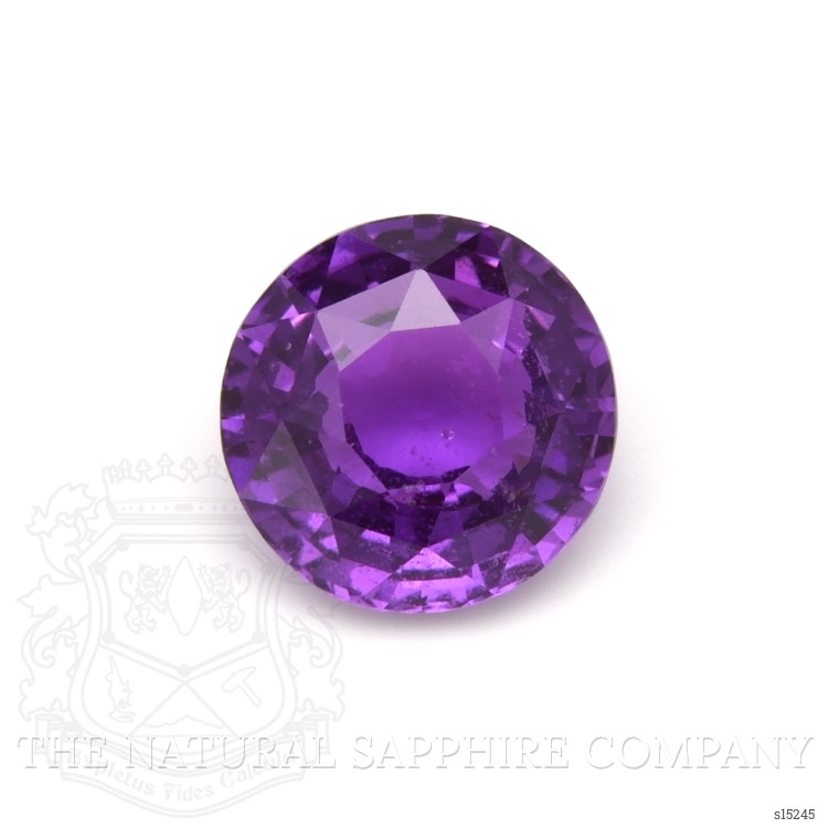2.55 Ct. Purple Sapphire from Ceylon (Sri Lanka)